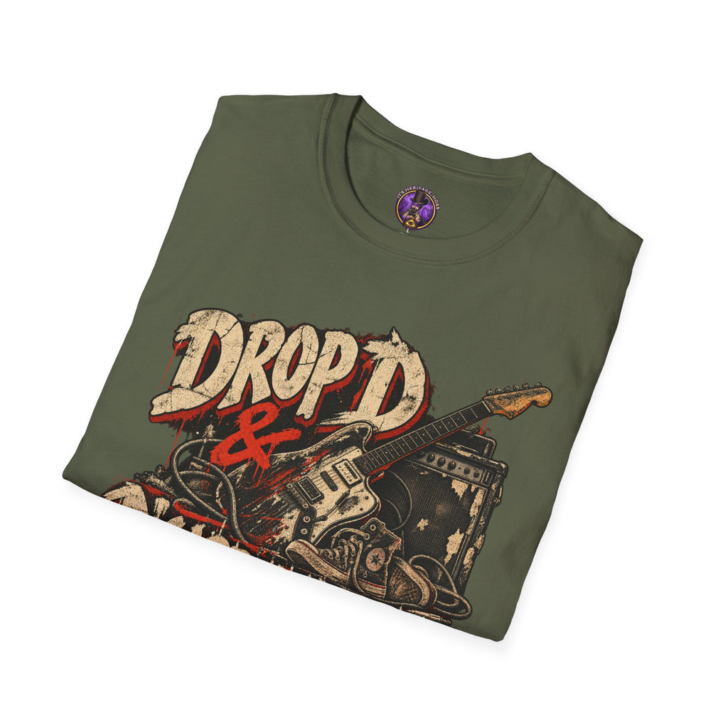 Drop D & Disappointment Guitar T-Shirt | It's Heritage Hoss