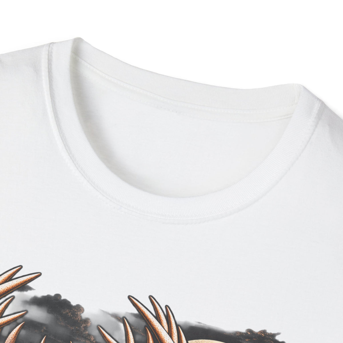 I Know What's Inside The Moon Weird Whitetail Deer Design