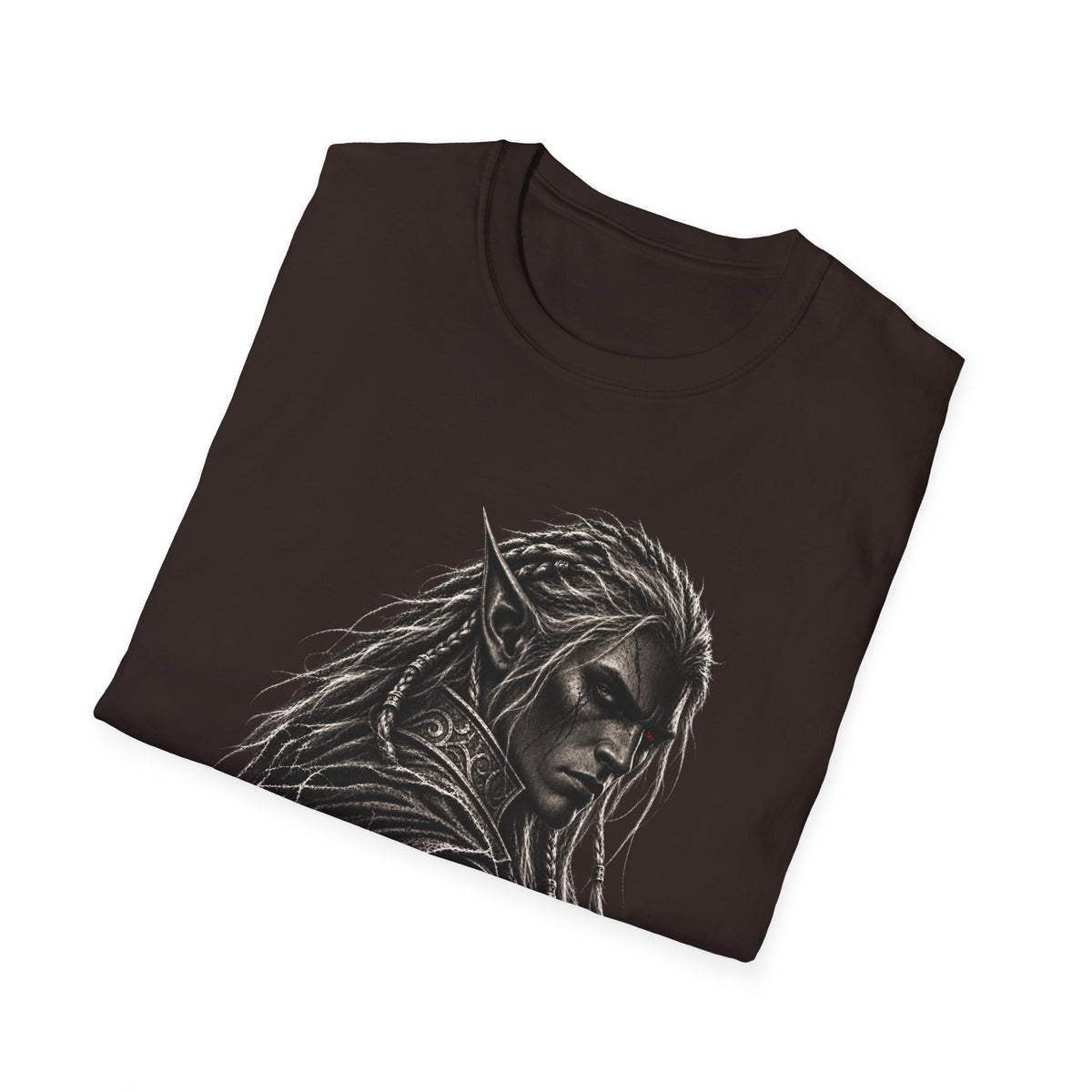 Dark Elf T-Shirt | Gothic Fantasy Creature Artwork