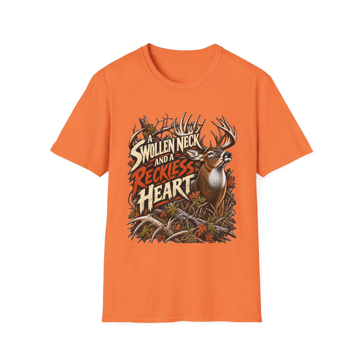 A Swollen Neck & A Reckless Heart Whitetail Rut Design
