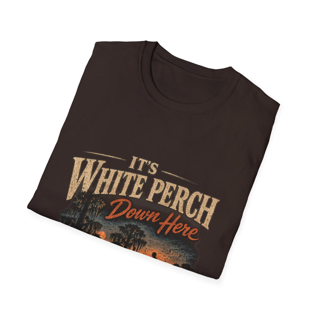 White Perch in the South T-Shirt outdoor graphic T-shirt product image 12