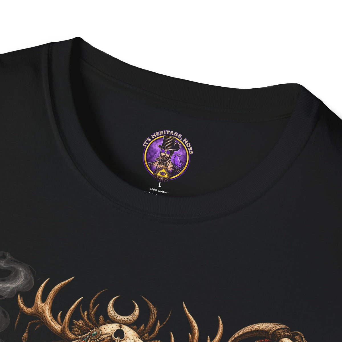 Shaman Skull Totem T-Shirt | It's Heritage Hoss