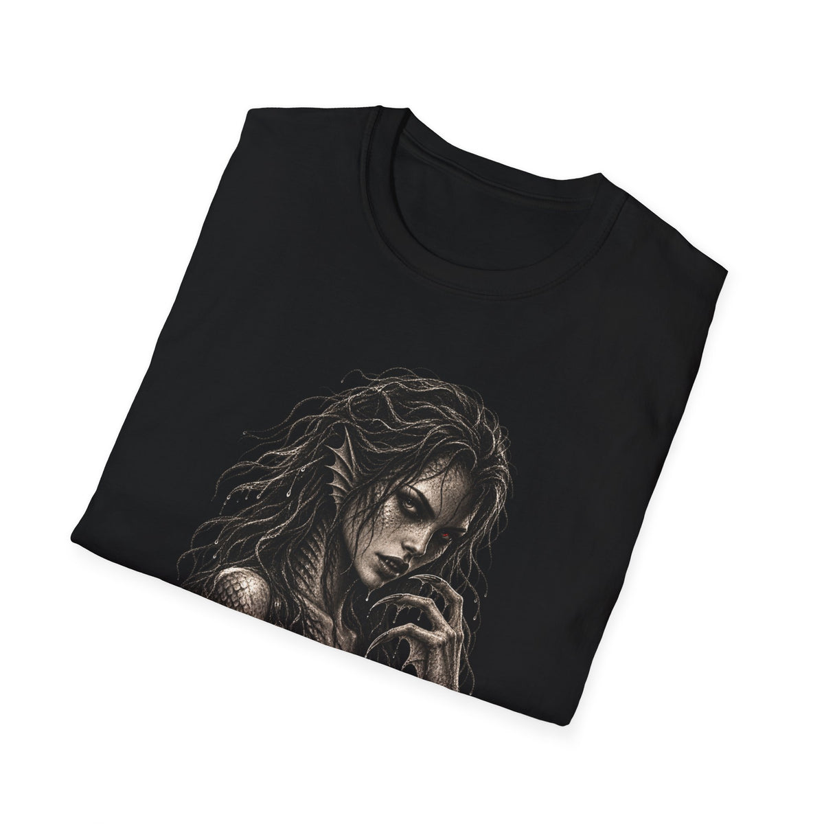Siren T-Shirt | Dark Mythology Sea Creature Art