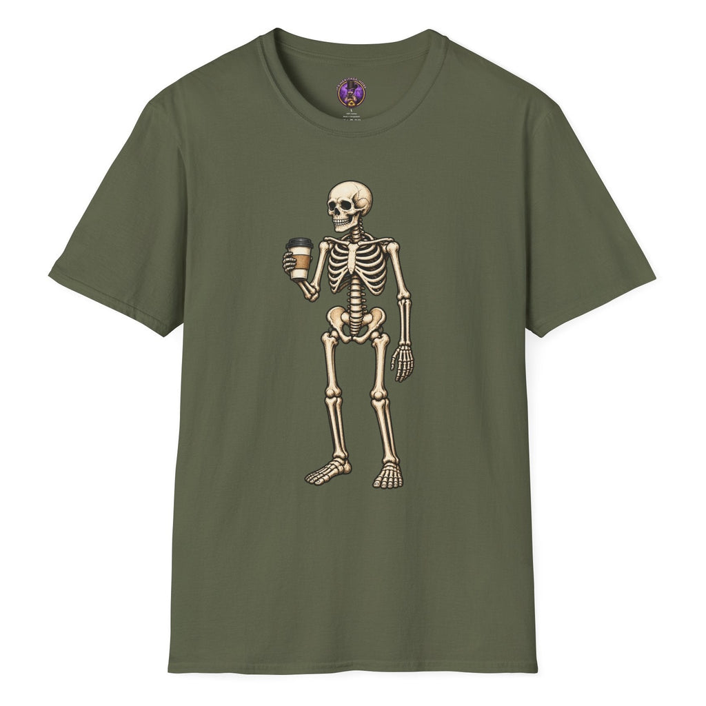 Coffee Skeleton T-Shirt | It's Heritage Hoss