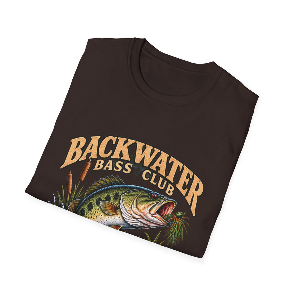 Backwater Bass Club Fishing T-Shirt outdoor graphic T-shirt product image 12