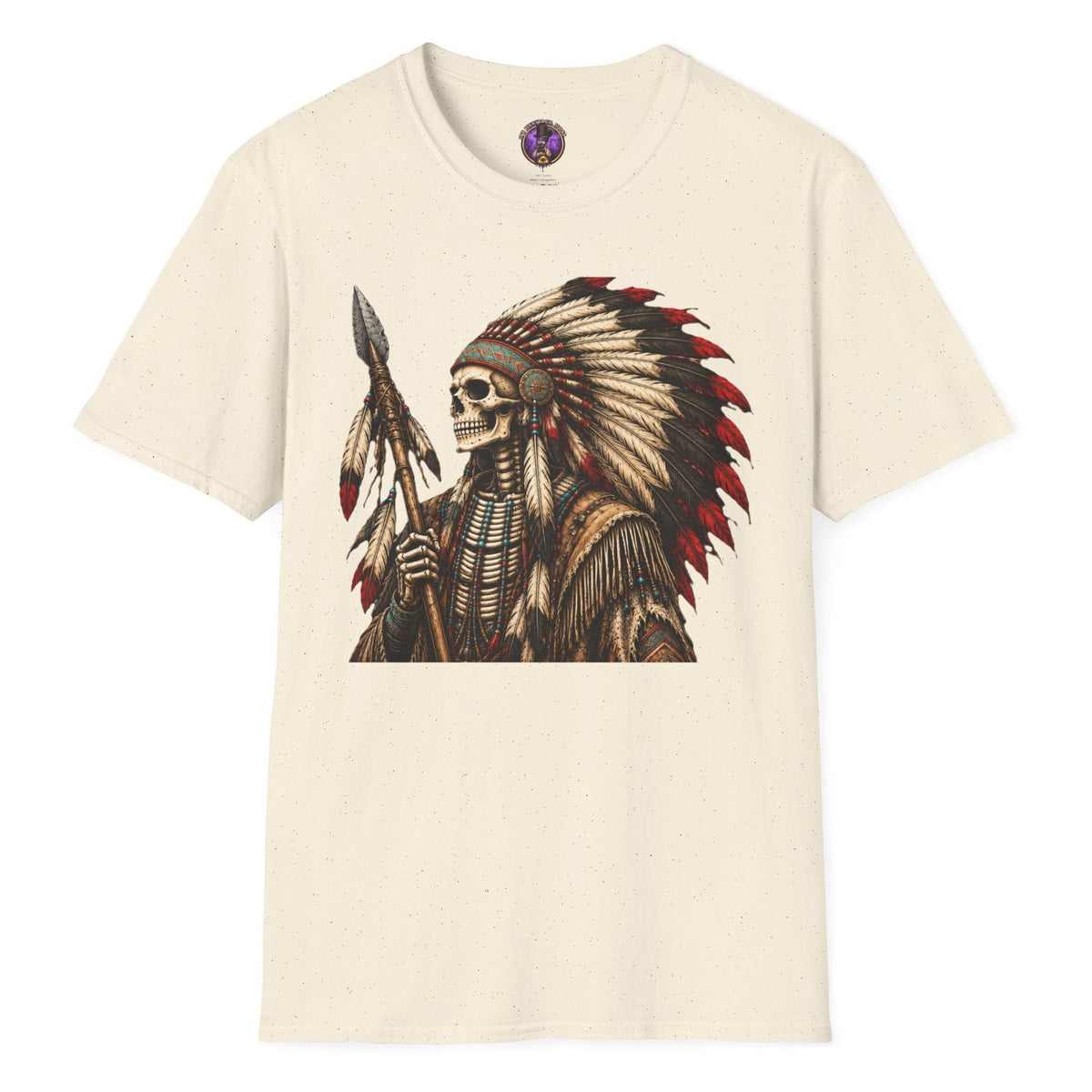 Native Chief Skull T-Shirt | It's Heritage Hoss