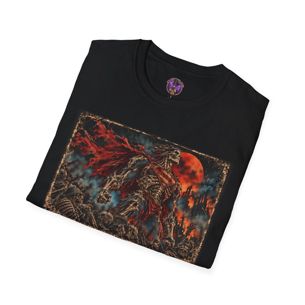 Gothic Superhero Skull T-Shirt | It's Heritage Hoss