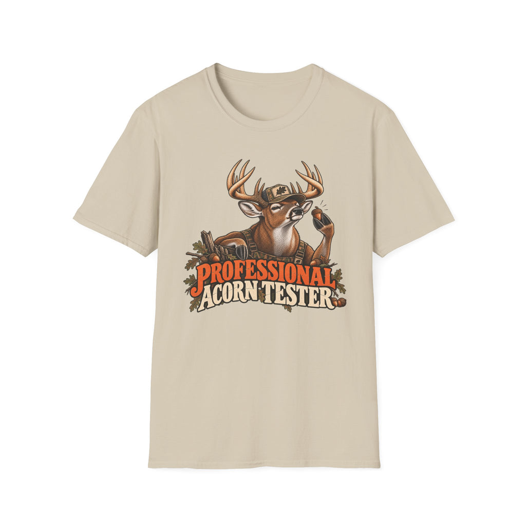 Professional Acorn Tester Funny Whitetail Deer Design
