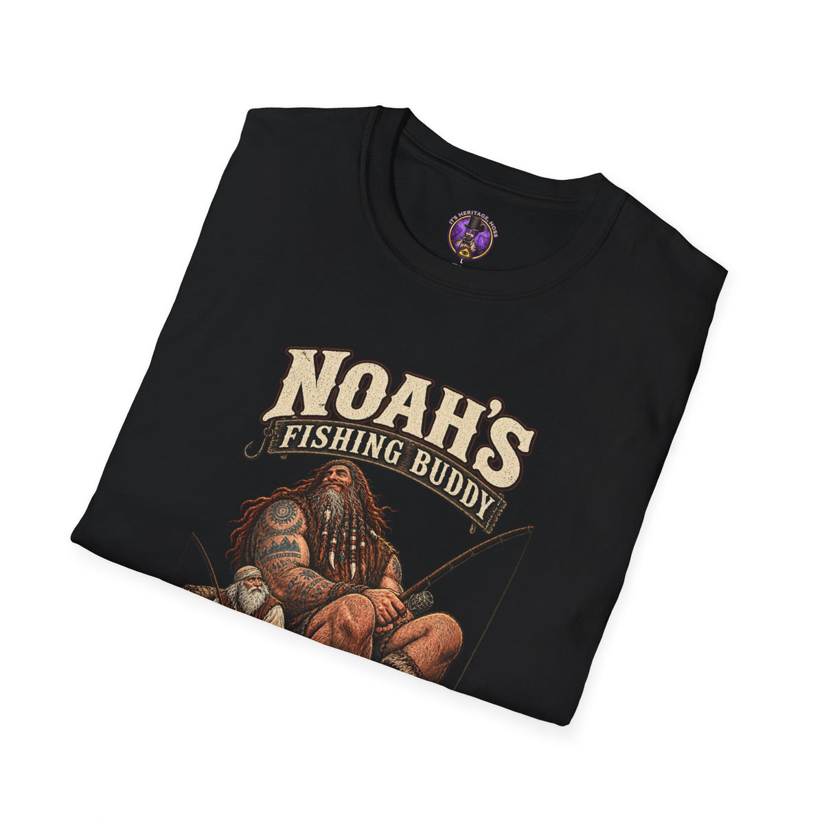 Noah's Fishing Buddy Nephilim Shirt | It's Heritage Hoss