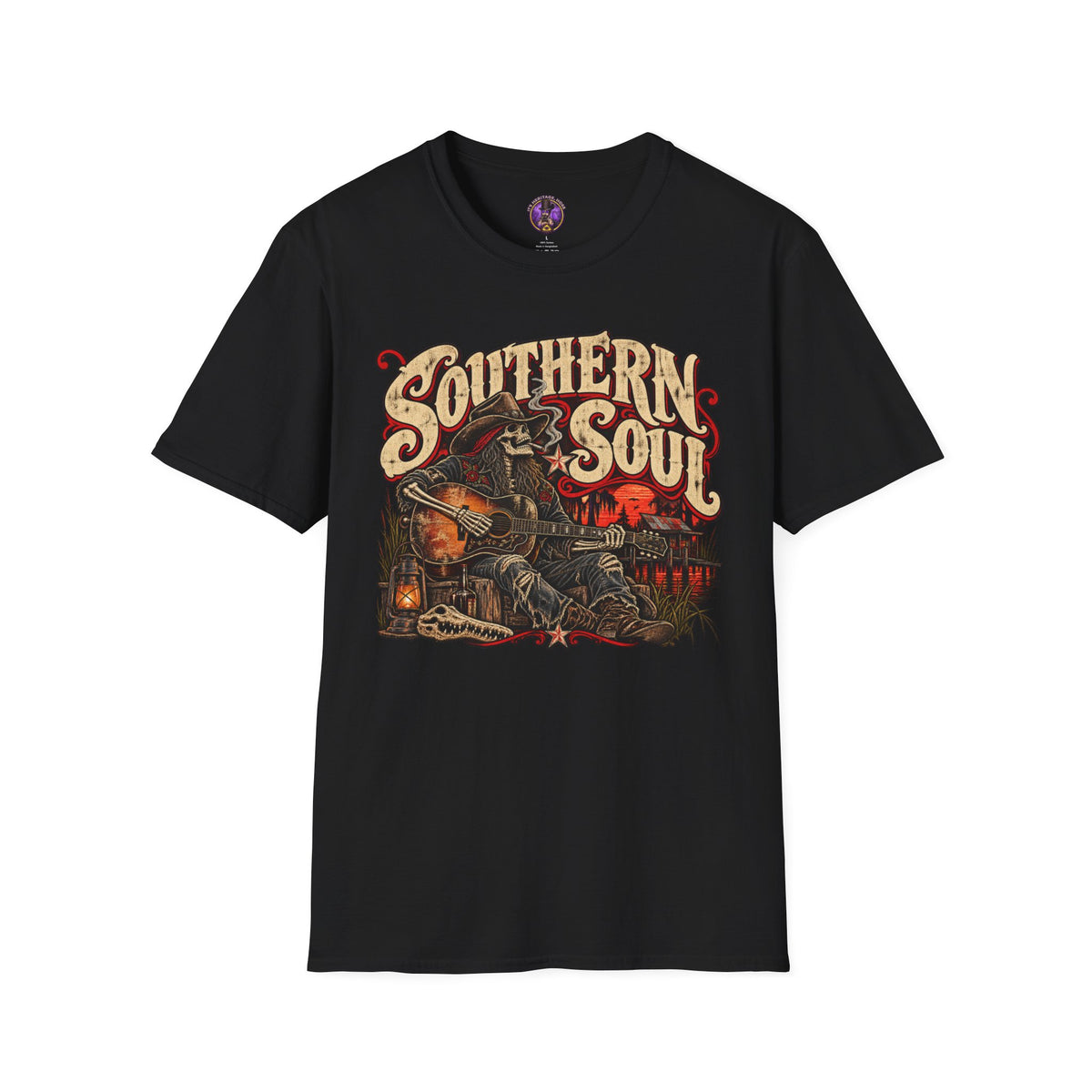 Front view of the Southern Soul Shirt.