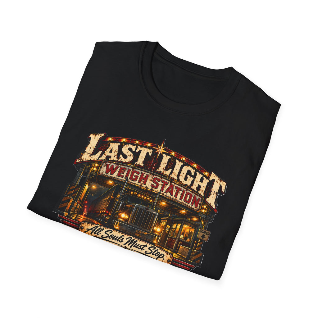 Last Light Weigh Station T-Shirt — Trucker Americana