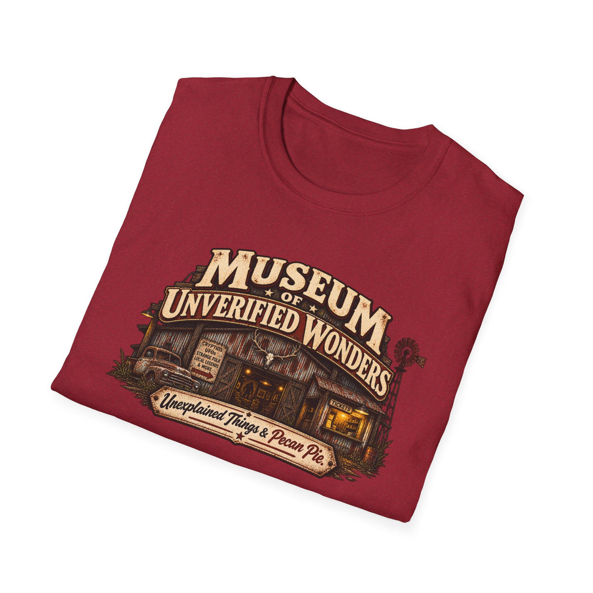 Museum of Unverified Wonders T-Shirt — Roadside Oddities