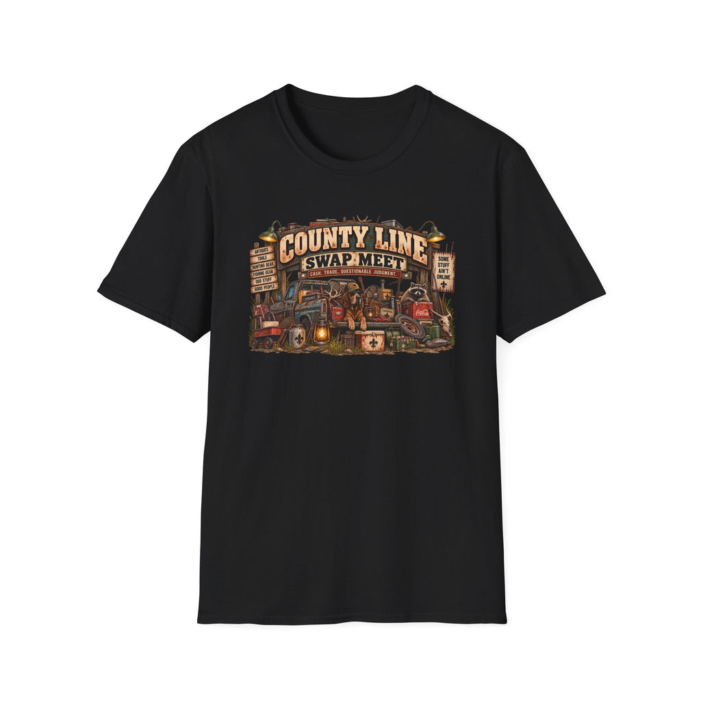 County Line Swap Meet T-Shirt — Rural Americana