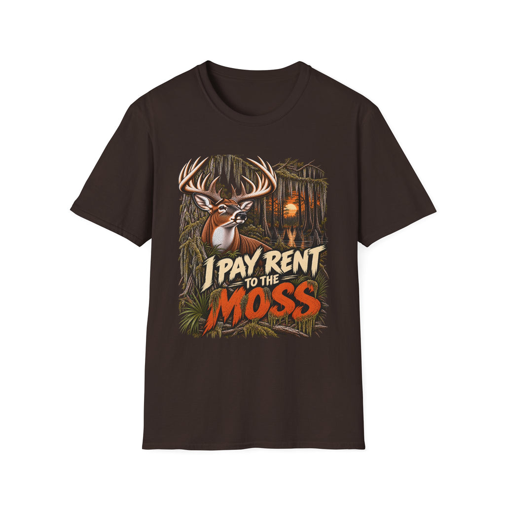 I Pay Rent To The Moss Funny Southern Whitetail Design