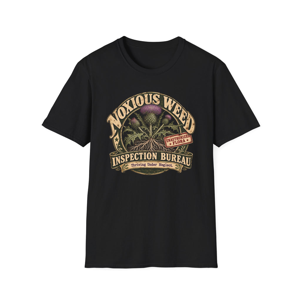 Noxious Weed Inspection Bureau T-Shirt — Rural Bureaucracy