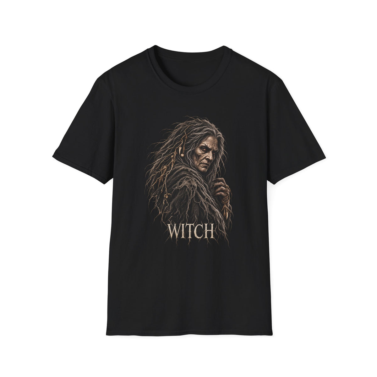 Witch T-Shirt | Dark Folklore Occult Artwork