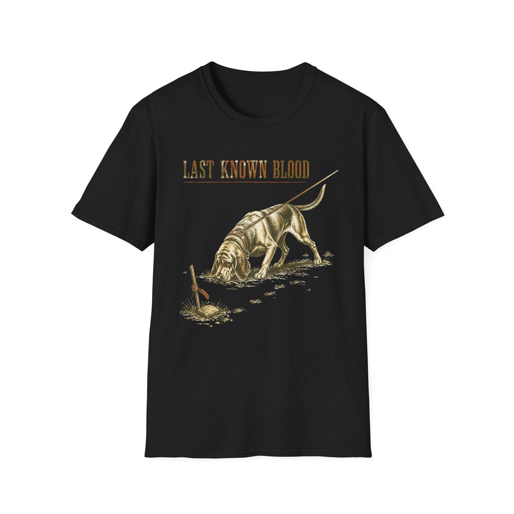 Last Known Blood Deer Tracking Dog Shirt