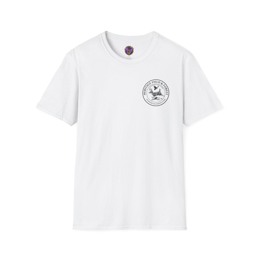 Armadillo Graphic T-Shirt — Vintage Wildlife Illustration Tee — product view 2