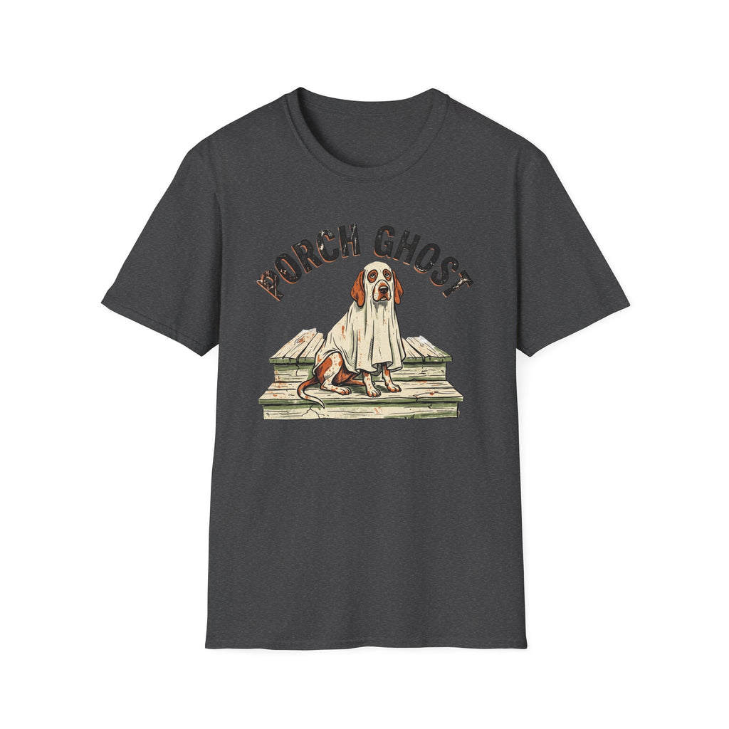 Southern Porch Dog Ghost Vintage Halloween Shirt