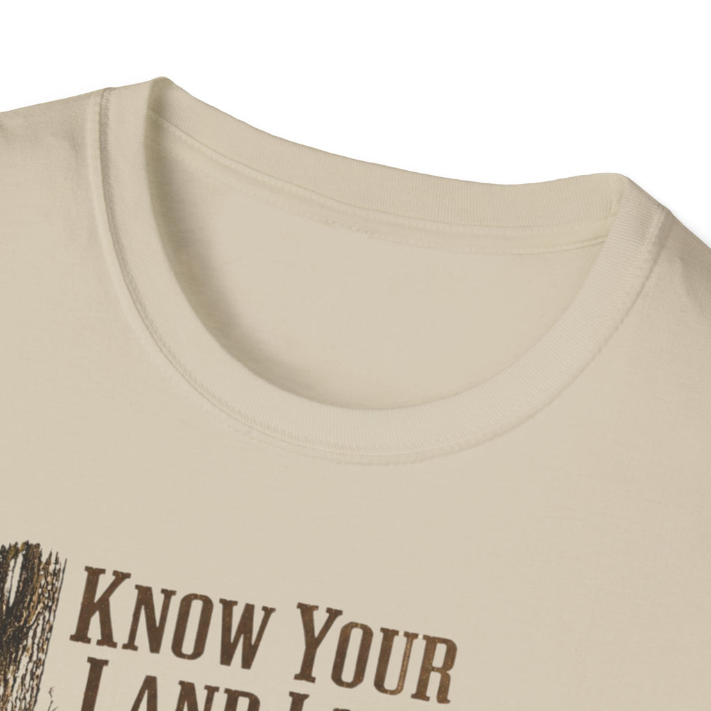 Know Your Land Lines. Cross No Fence. Hunting T-Shirt