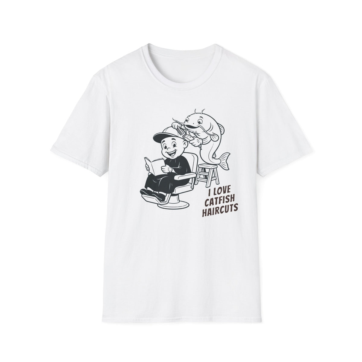 I Love Catfish Haircuts T-Shirt