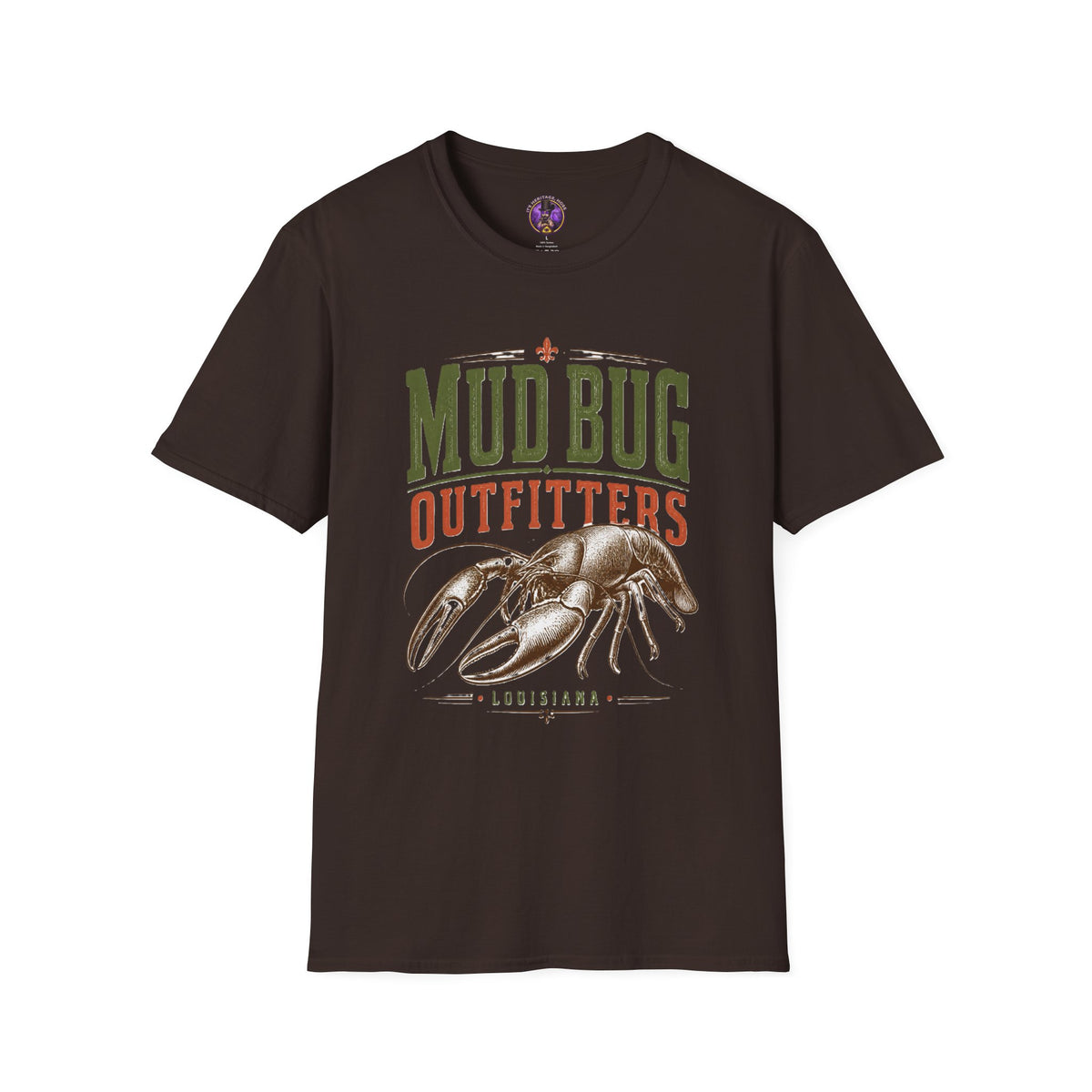 Mud Bug Outfitters Louisiana Crawfish T-Shirt graphic T-shirt product image 3