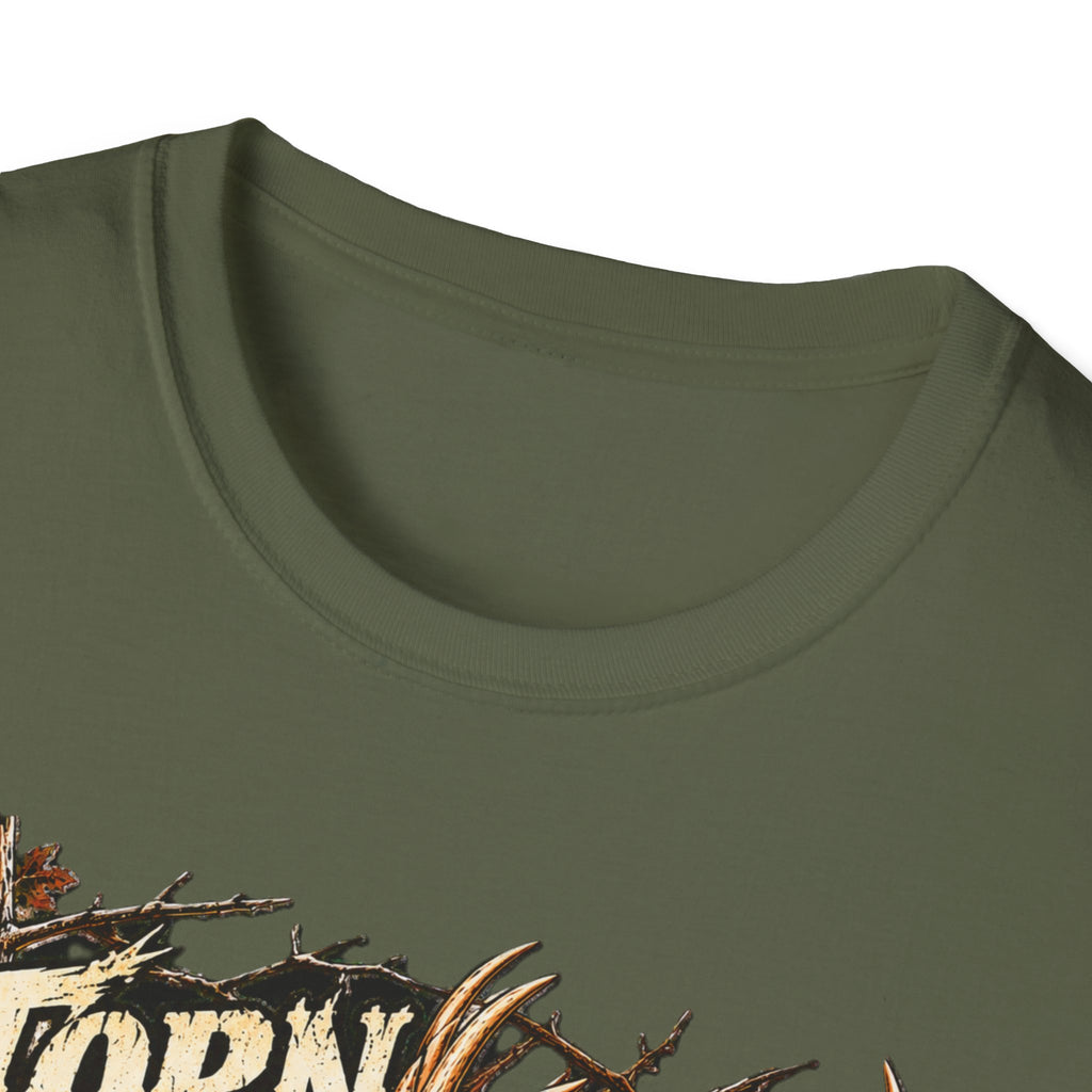 Torn Bark Testimony Whitetail Buck Rub Hunting Design
