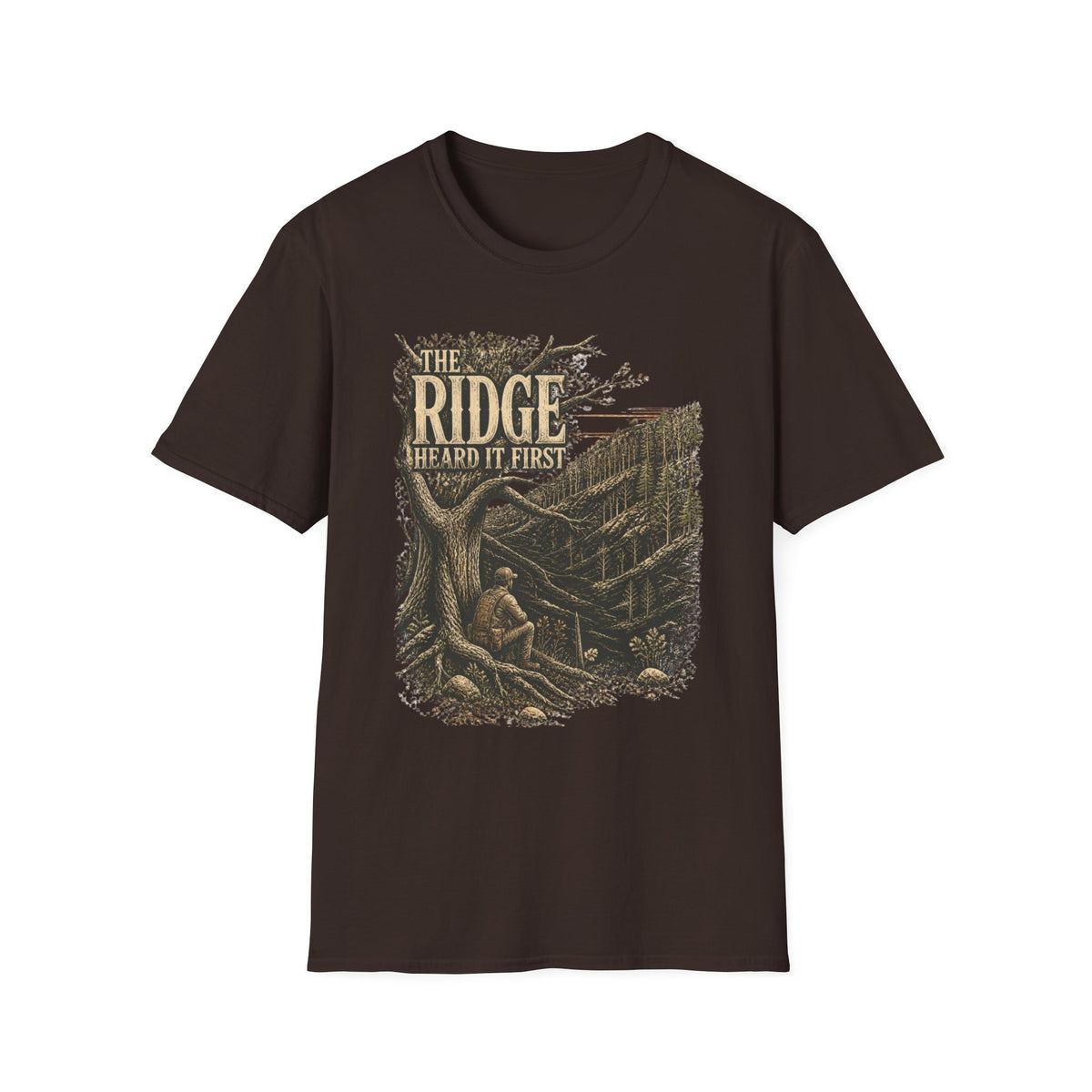 The Ridge Heard It First Turkey Hunting T-Shirt
