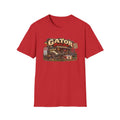 Gator Bait and Beer graphic with alligator and bait-shop scene on a T-shirt