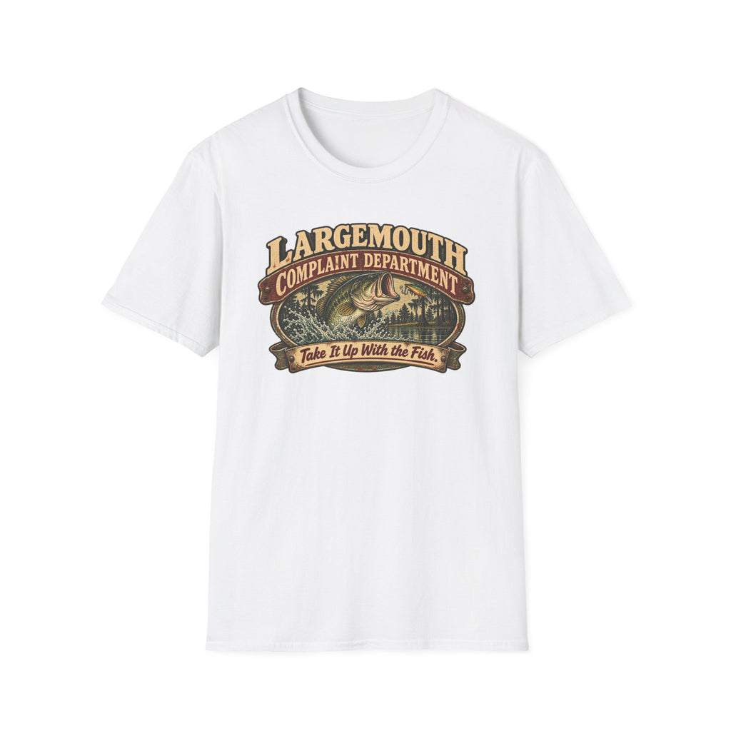 Largemouth Complaint Department T-Shirt — Bass Fishing