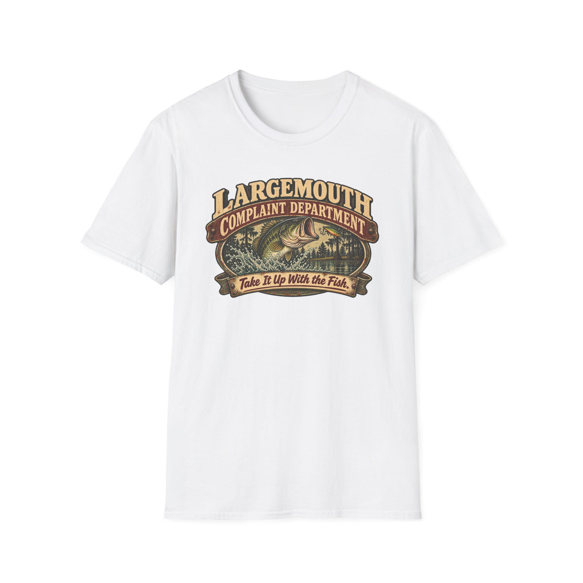Largemouth Complaint Department T-Shirt — Bass Fishing