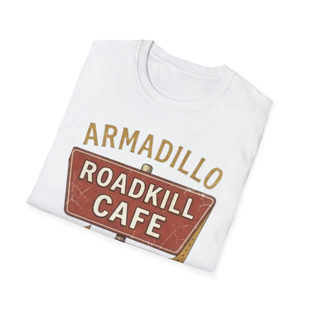 Armadillo Roadkill Cafe T-Shirt | It's Heritage Hoss
