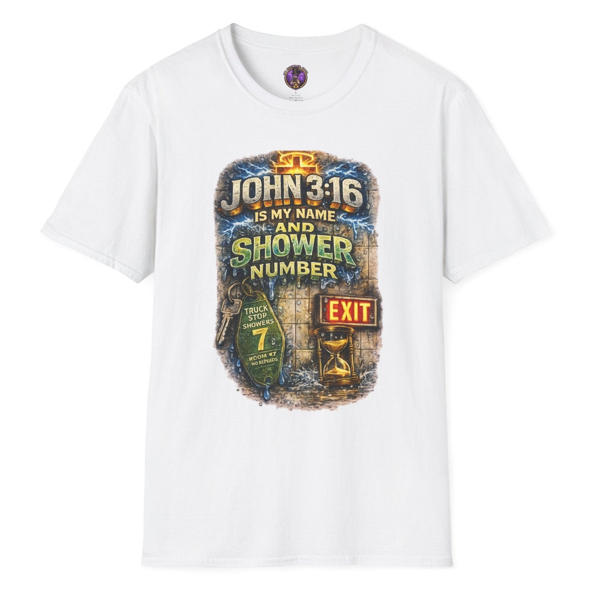 John 3:16 Shower Number Shirt | It's Heritage Hoss
