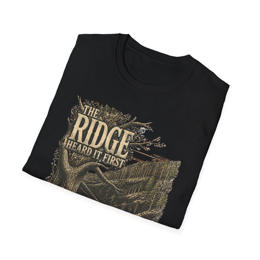 The Ridge Heard It First Turkey Hunting T-Shirt