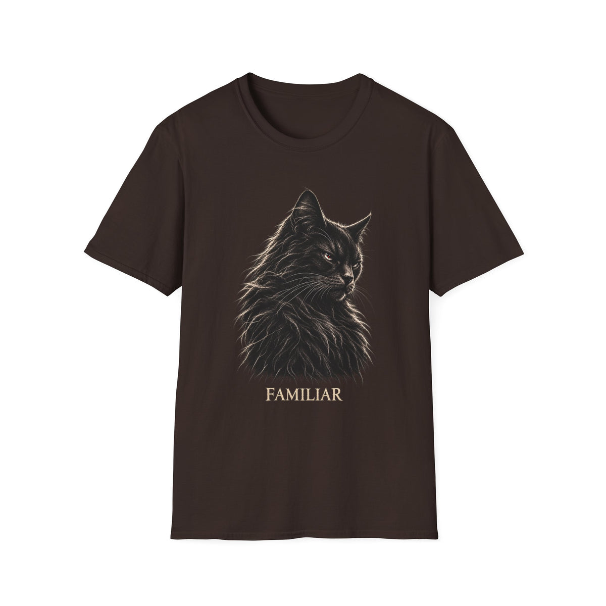 Familiar T-Shirt | Witchcraft Spirit Animal Artwork