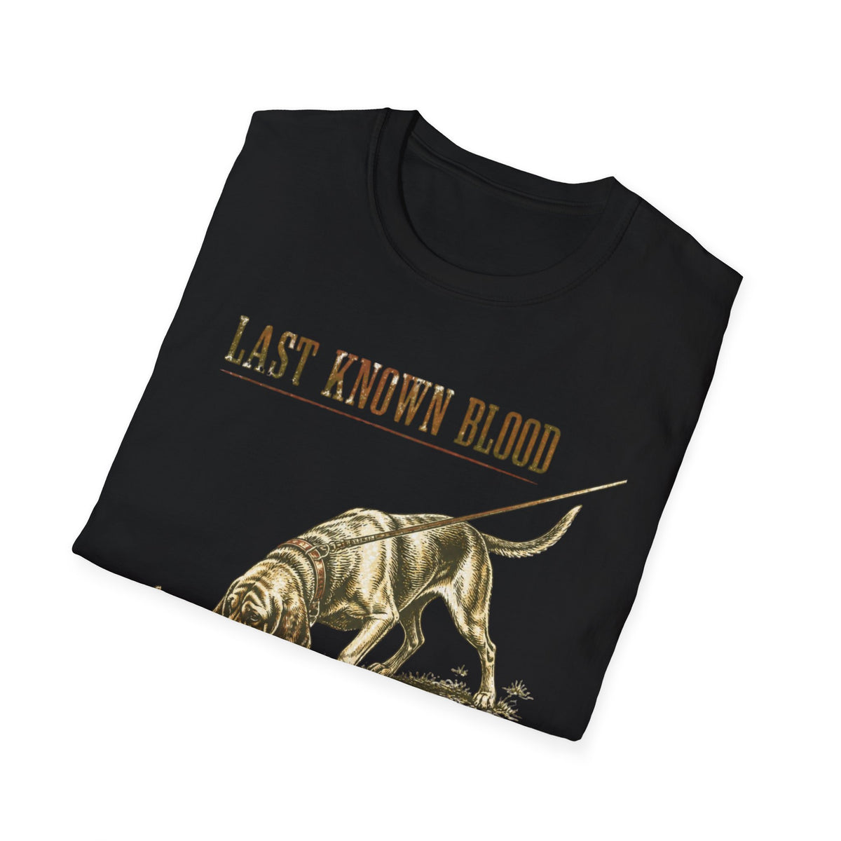 Last Known Blood Deer Tracking Dog Shirt