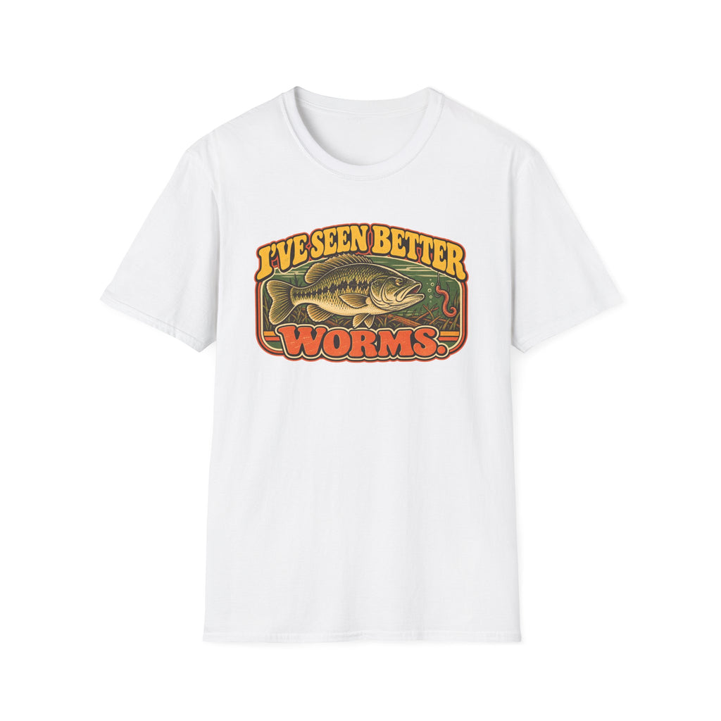 I've Seen Better Worms Vintage Bass Fishing