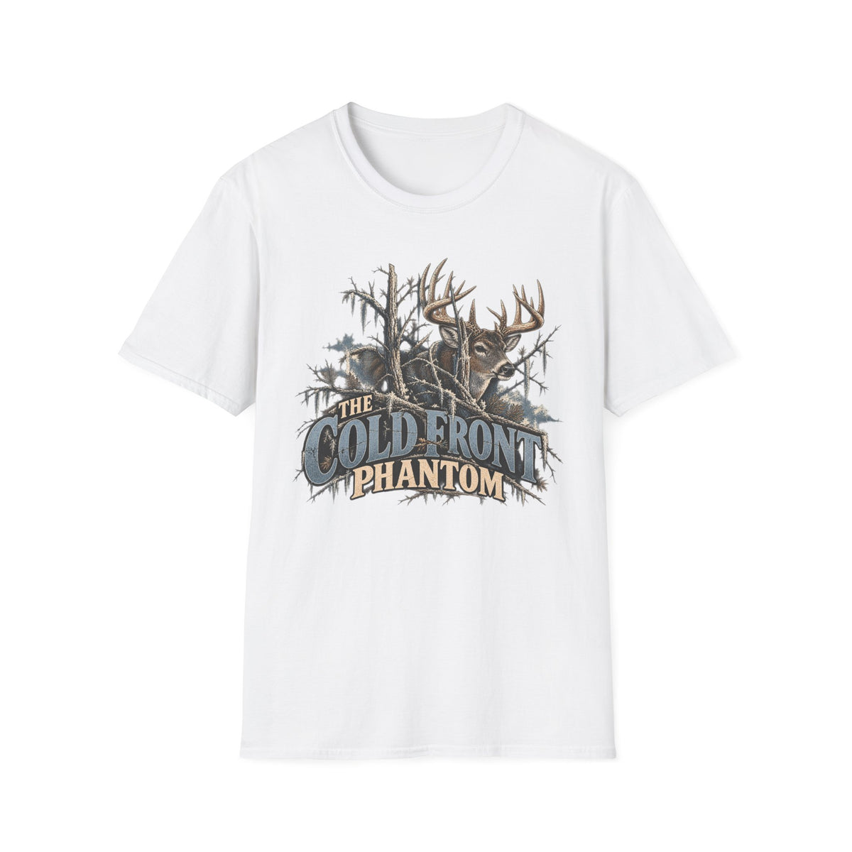 The Cold Front Phantom Whitetail Deer Hunting Design