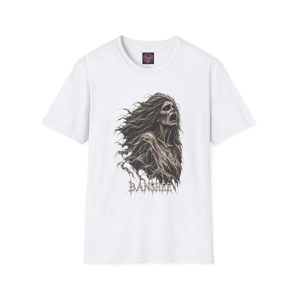 Banshee Graphic T-Shirt - Gothic Horror Spirit Illustration graphic T-shirt product image 1