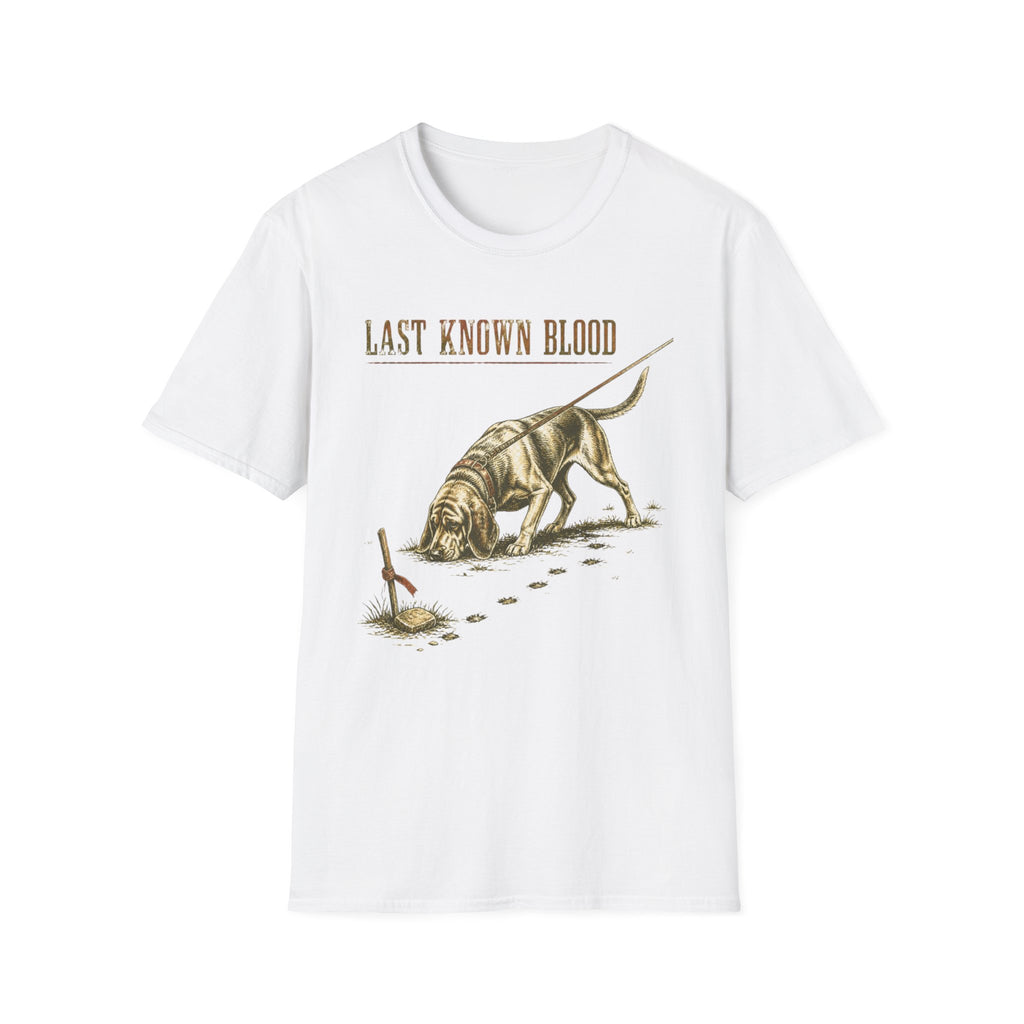 Last Known Blood Deer Tracking Dog Shirt
