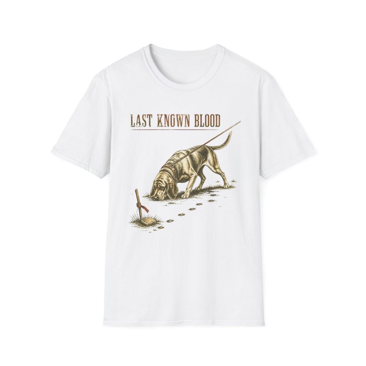 Last Known Blood Deer Tracking Dog Shirt