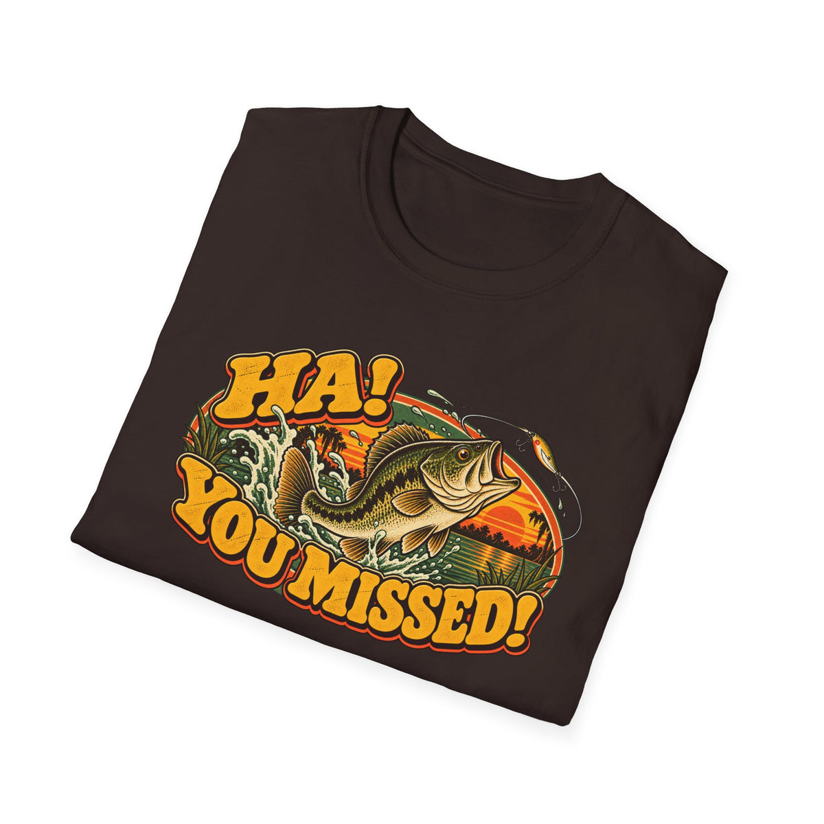 Ha! You Missed! Vintage Bass Fishing