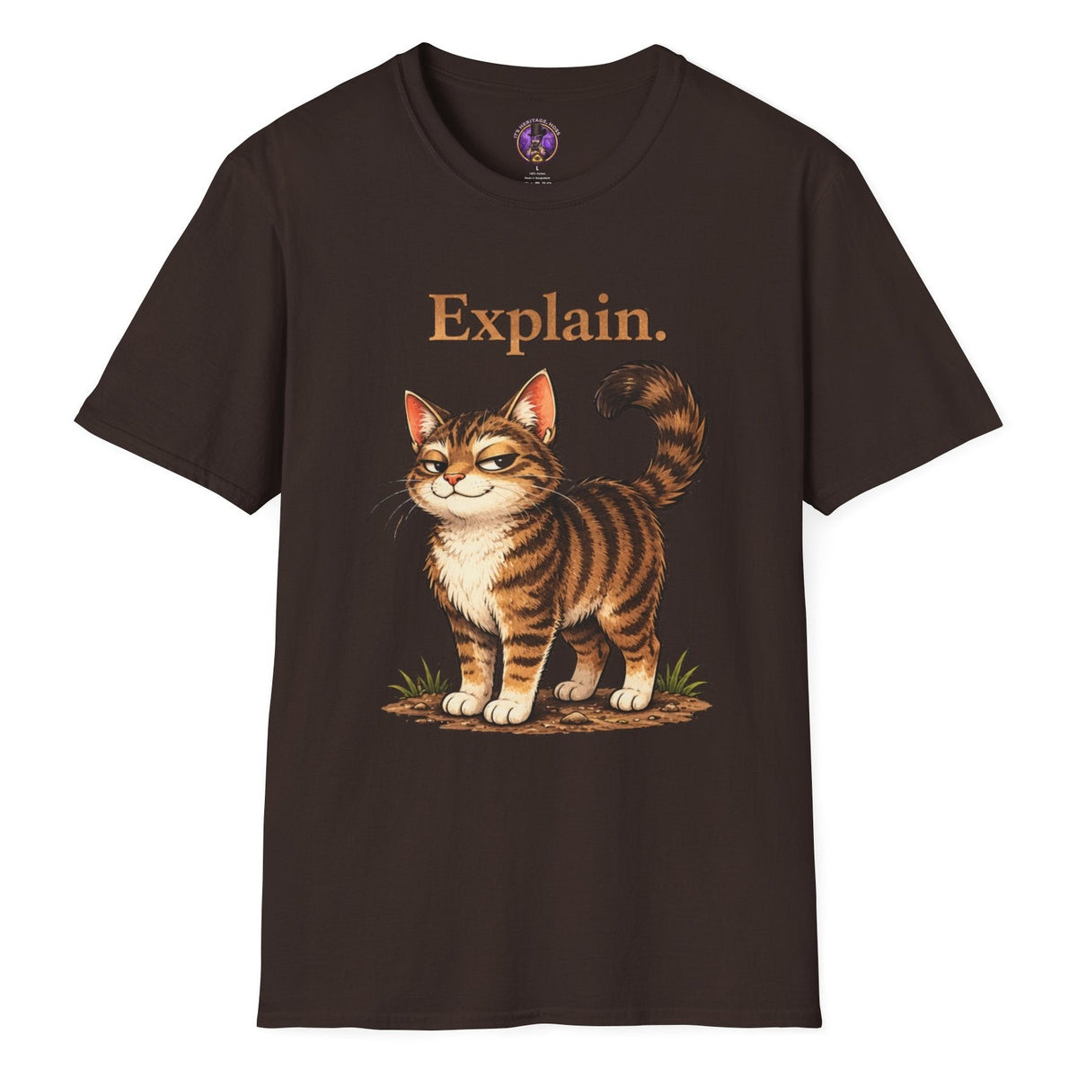 Tabby Cat T-Shirt | It's Heritage Hoss