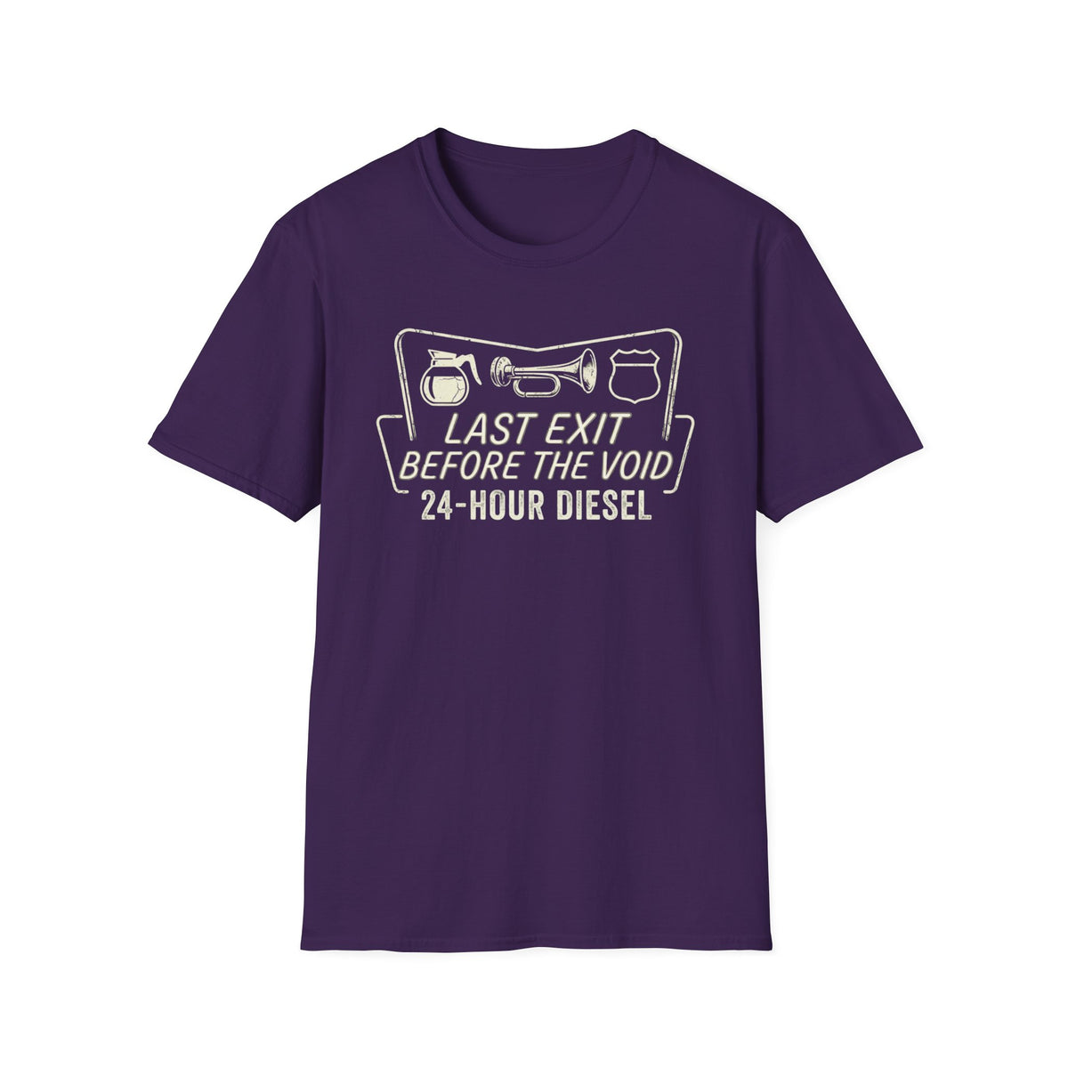 Last Exit Before the Void Truck Stop T-Shirt | It's Heritage Hoss