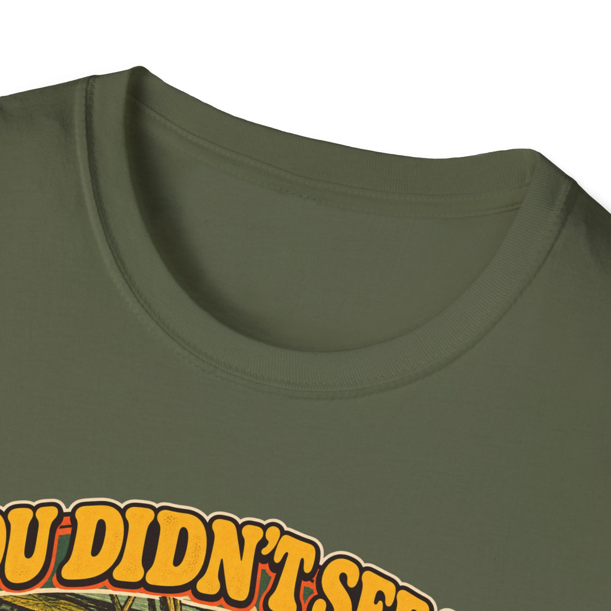 You Didn't See Me Either Vintage Bass Fishing