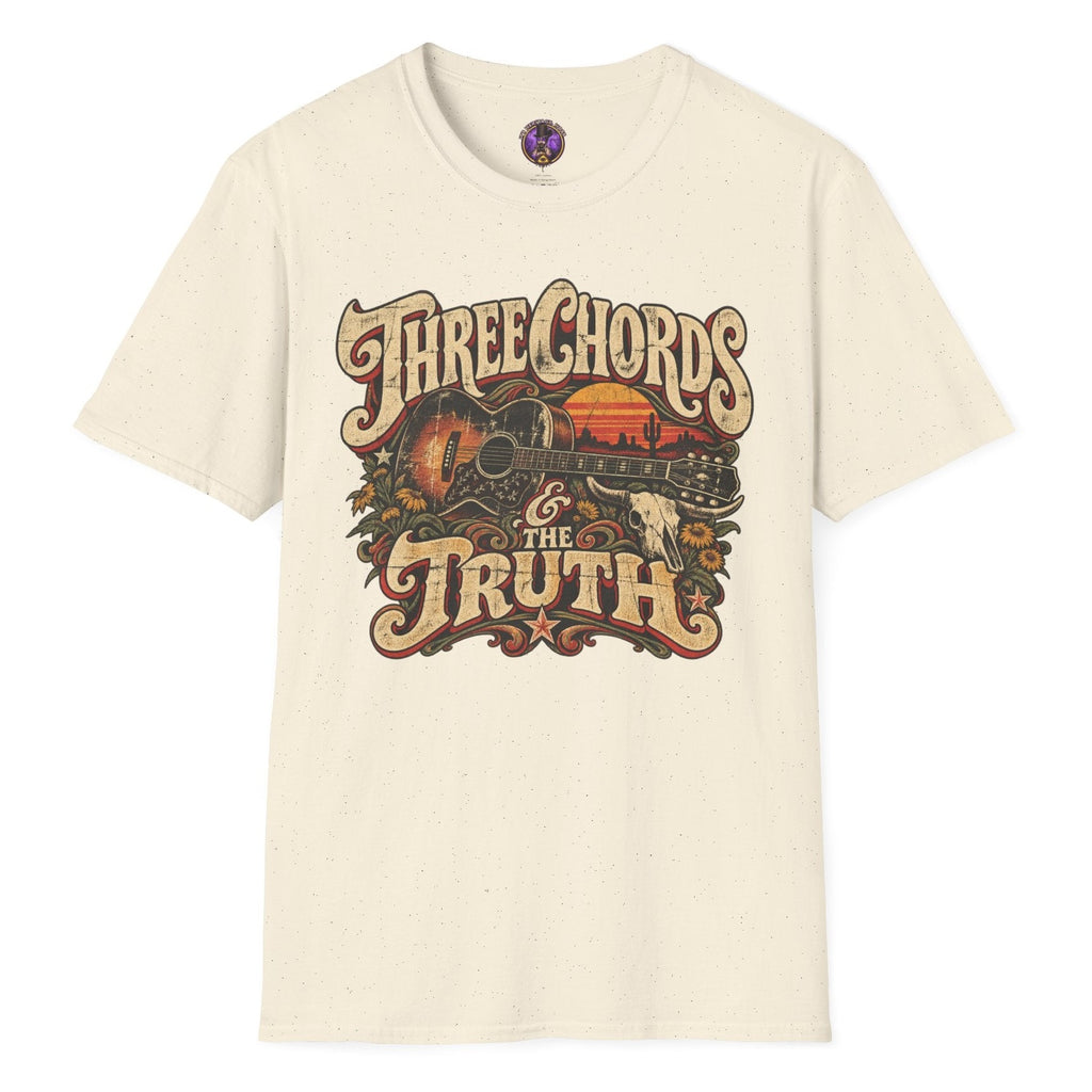 Three Chords & The Truth Guitar T-Shirt | It's Heritage Hoss