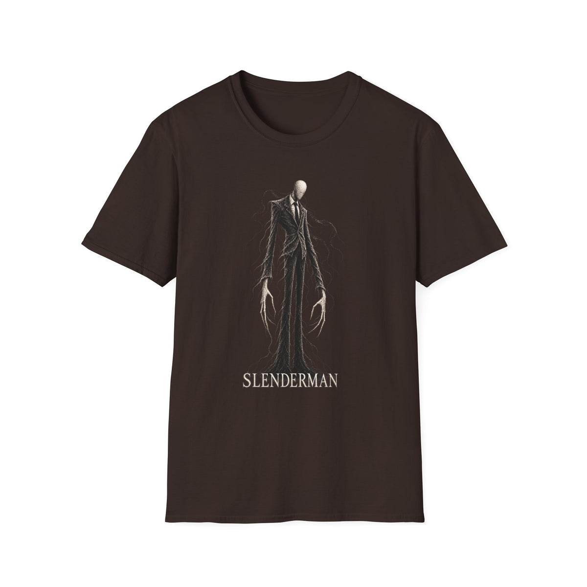 Slenderman T-Shirt | Dark Urban Legend Creature Art