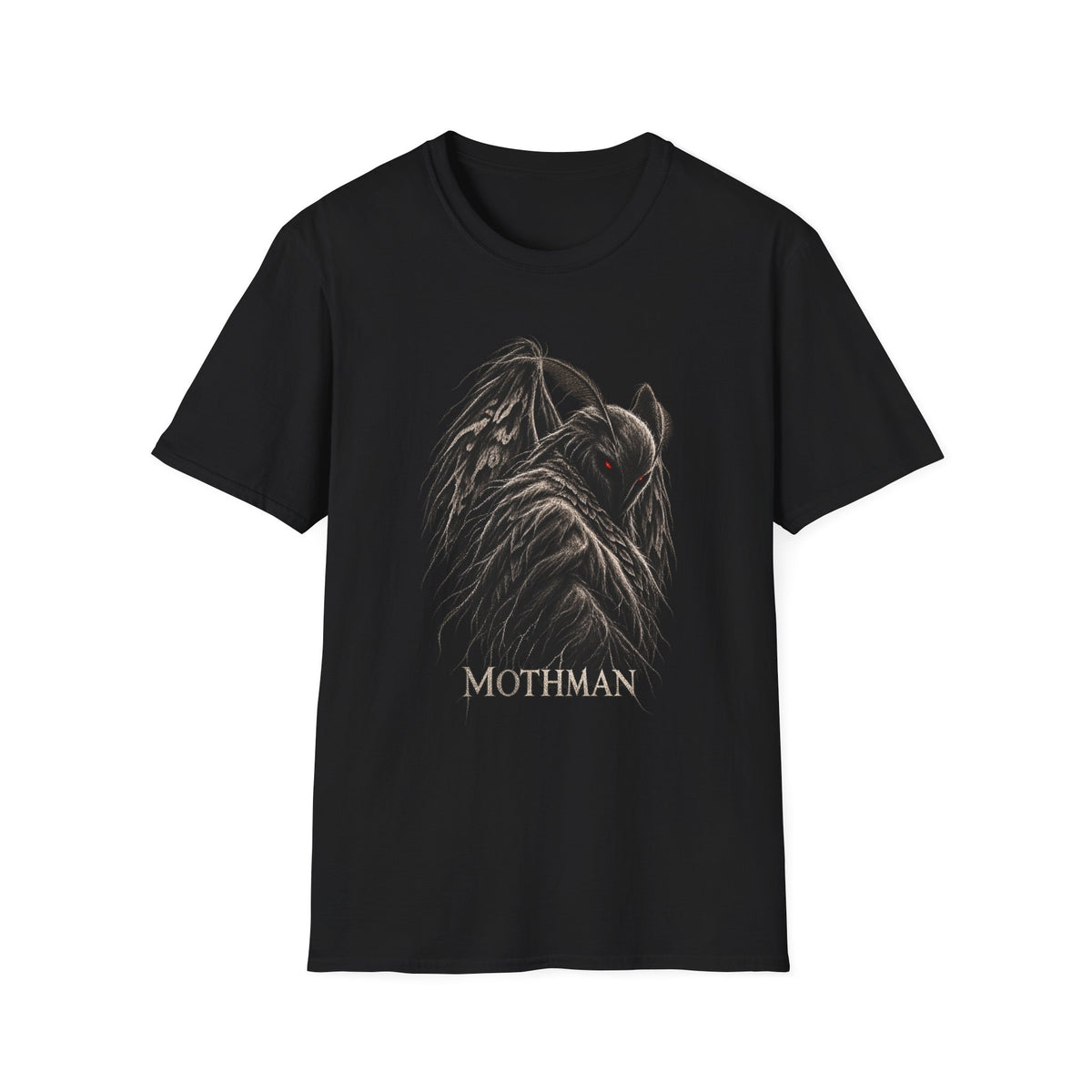 Mothman T-Shirt | Cryptid Folklore Creature Artwork