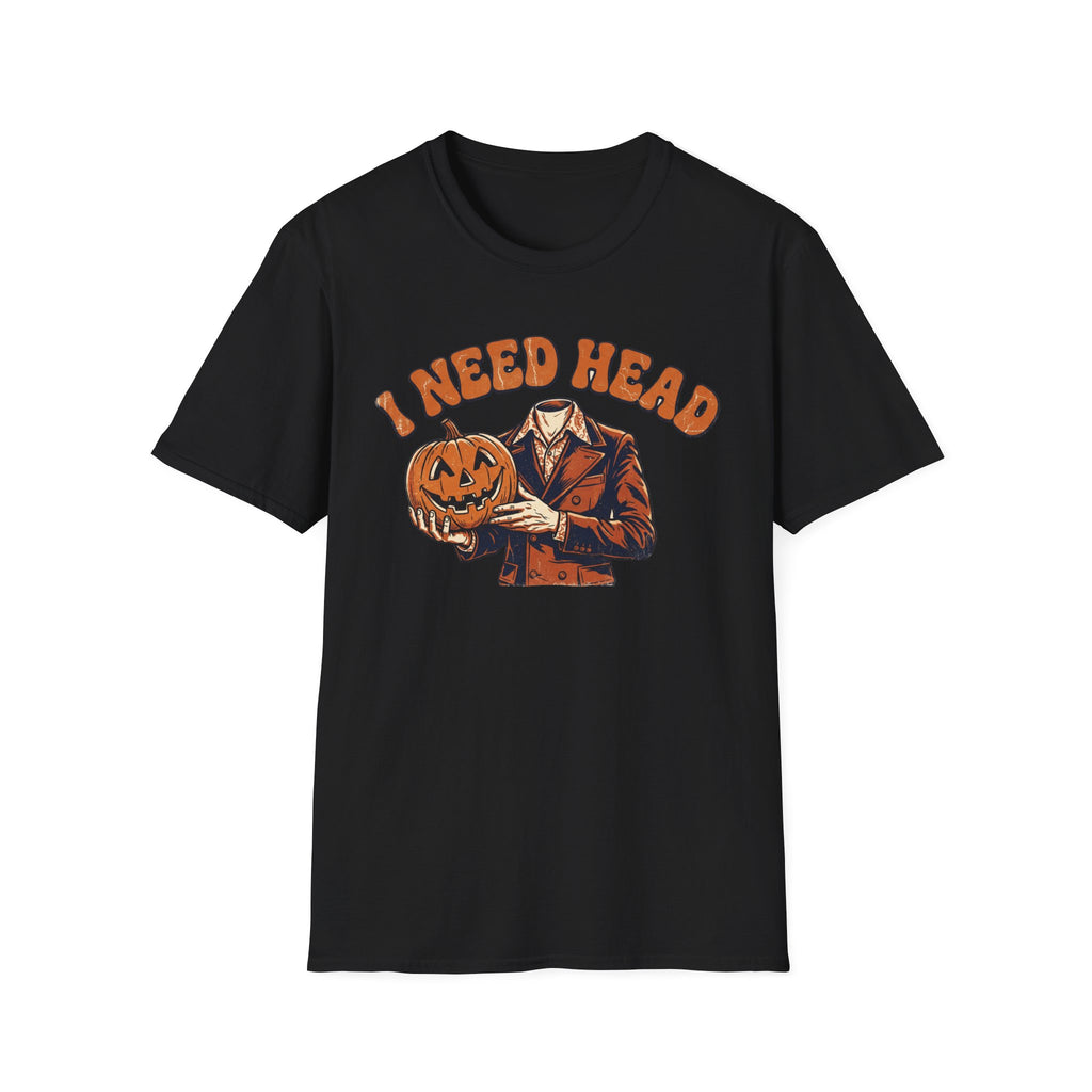 I Need Head Headless Horseman Vintage Halloween Shirt | It's Heritage Hoss