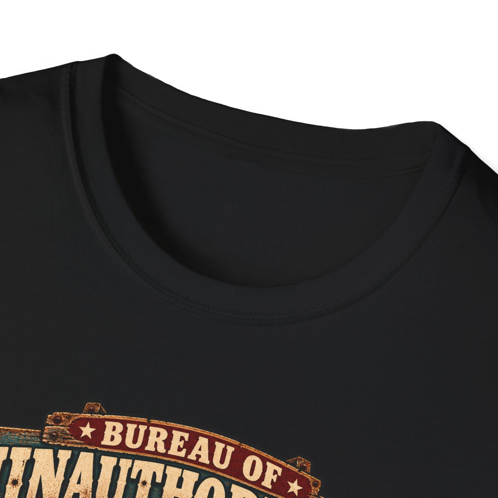 Bureau of Unauthorized Armadillos T-Shirt — Southern Wildlife Humor